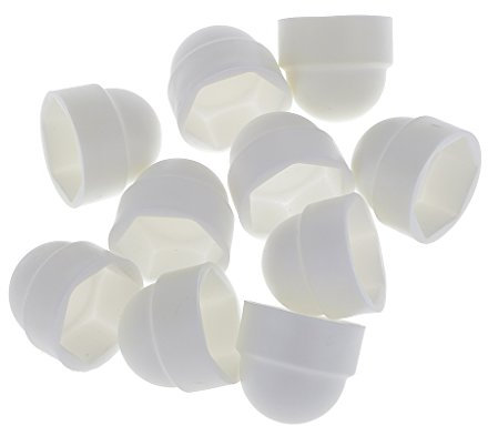 10x M10 Schraubenabdeckung Abdeckkappe Kappe für Schraubenmuttern 17x19.5mm