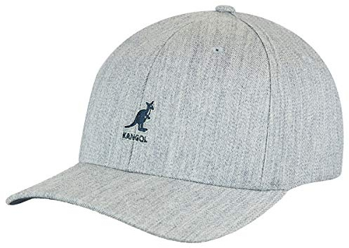 Kangol Wool Flexfit Baseball Cap, Small/Medium, Ht. Blue