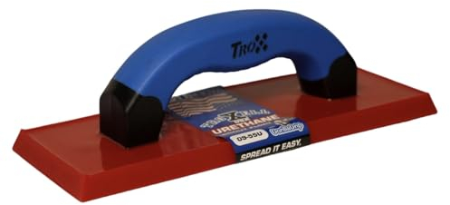 Troxell USA 4 x 9 Solid Urethane Grout Float with SoftGrip Handle