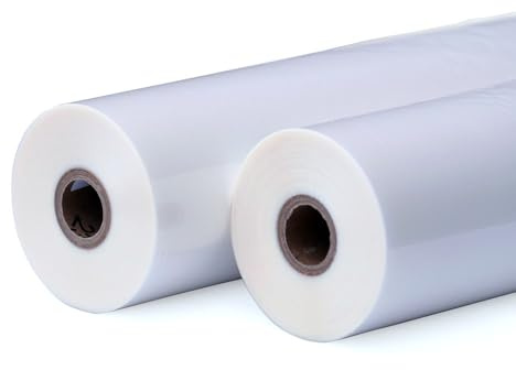 TruLam - 2 Rolls Standard Gloss 3 Mil Clear 27 in. x 250 ft. x 1 in. Core Laminating Film