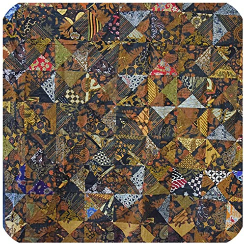 Simandra Patchwork Tagesdecke Bett-Überwurf Patchworkdecke Steppdecke Quilt Shabby Decke Überdecke Handarbeit Doppelbett Farbe Motiv 5