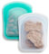 Stasher - Sacchetto per alimenti riutilizzabile in 100% silicone, trasparente + acqua