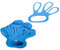 TronicXL 10 STÜCK Profi Fingerlinge Fingerfix Handschuhspanner blau Stechschutzhandschuh Handschuhspanner Handschuh Anziehhilfe Anzieher Metzgerei Zubehör Metzger Schlachter Koch Köche Austattung