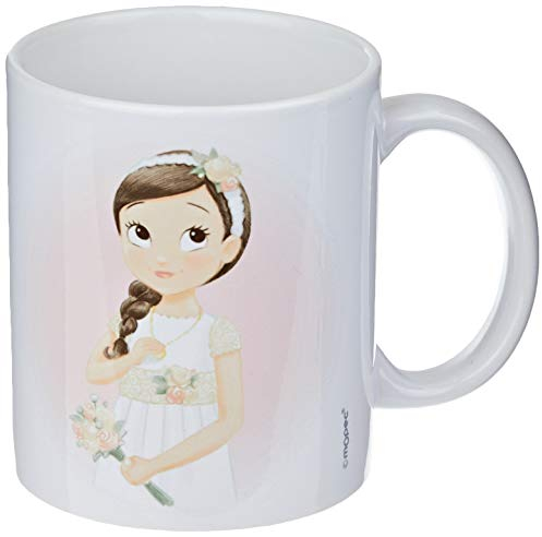 Mopec G969.1 Taza cerámica Comunión niña romántica