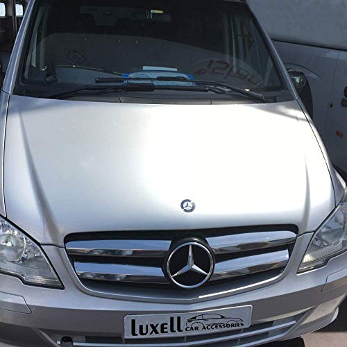 Chrom Edelstahl Frontgrill Abdeckung Set für Vito [4 Stück]