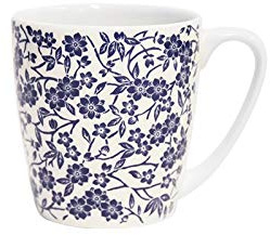 Queens Churchill China Blue Story Calico Acorn Mug