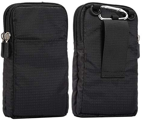 Handy Gürteltasche mit Gürtelclip, Handy Umhängetasche Handytasche, 6.9 Zoll Handy Schultertasche Damen Herren Hüfttasche Gürteltasche Handyhülle Kleine Tasche Cross-Body Bag Pouch mit Gürtelschlaufe