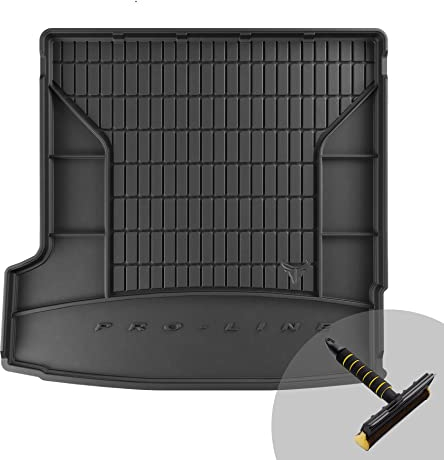 FROGUM ProLine 3D Gummimatte Exklusive Auto Kofferraummatte Kofferraumwanne für Volvo XC90 II ab 2014 | Bequemer Organiser | Die höchsten Kanten