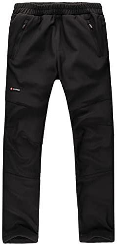 Höhenhorn Tiegun Kinder Softshellhose Schwarz Gr. 128