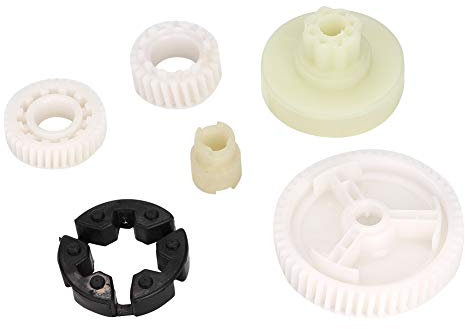 Yosoo Health Gear Juego de 6 Piezas de Repuesto de Engranaje de Motor para Gafas de Ventana de Coche, Juego de Reparación de Regulador de Potencia ABS de Elevación de Cristal para 3/5/ CX-7