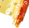 HYANG Transparent Daisy PVC Leder Vinyl Blätter, PVC Leder Stoff Blätter 1 Rolle 12 x 53 (30cm x 135cm) Perfekt für handgemachte Bögen, Ohrringe, Handtasche, Nähen, Handwerk (Hellbraun)
