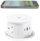Pop up Socket with 15W Wireless Charger,65W USB C Charging Station,4 Way Outlets,4.7'' Hole Pop Up Outlet for Kitchen Worktops