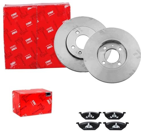 TRW Bremsscheiben 256mm + Beläge vorne passend für UP Mii CITIGO