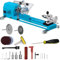 Mini Tornio Macchina Torno Para Madera Tornio Multiuso Con Strumenti Professionali Taglio Rettifica Lucidatura Desktop Torni Metallo D1M1DCB