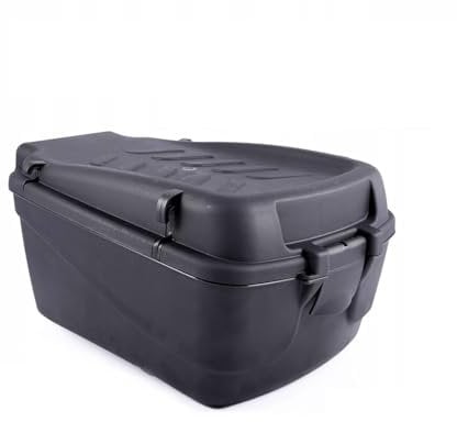 QLS Coffre de vélo - Porte-bagages - En plastique - Noir
