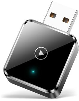 Mini Adaptateur Carplay sans Fil pour iPhone : Convertit Le CarPlay Filaire d'origine en CarPlay sans Fil, Plug and Play, Compatible avec Les Voitures à partir de 2016 et iOS 10+