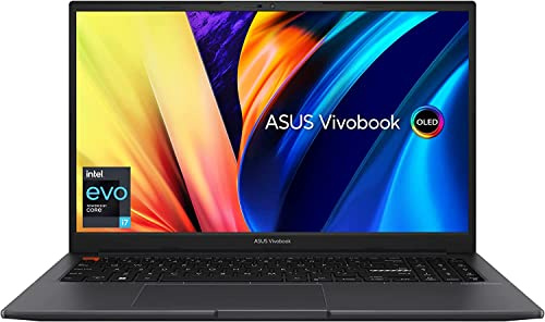 ASUS Vivobook S 15 Laptop 15.6 OLED FHD 600 nits Display Intel 14-Core i7-12700H 24GB DDR4 1TB SSD Thunderbolt 4 Wi-Fi 6E Backlit Keyboard Fingerprint 720p HD Camera Win10 Pro w/ONT 32GB USB
