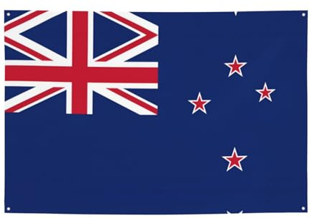Partybanner mit Neuseeland-Flagge, Banner für Dekorationen, geeignet für Geburtstage, Weihnachten und festliche Veranstaltungen