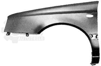 Kotflügel Fender vorne links (Fahrerseite) mit Blinkleuchtenöffnung; ohne Unlackiert passend für III 1H1 1H5