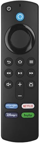 Voice Ersatz Fernbedienung mit FireStick 3rd Gen L5B83G, Kompatibel mit Smart TV Stick/4K Max, 3rd Gen, 2nd Gen, Lite, Cube (1st Gen 3nd Gen)
