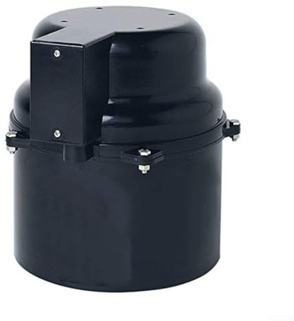 6316220F Moteur de soufflerie pour jacuzzi et spas 1,5 pour HP 240 V avec technologie de silence acoustique, clapet anti-retour à ressort et boîtier en métal