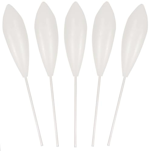 Dilwe Angelposen aus Acryl, Stromlinienförmiges Design, Bombarda Inline-Oberflächenposen für Weite Würfe, mit Empfindlichem Bissanzeiger Zum Karpfen- und Forellenangeln, 15 G, 20 G, 25 (15g - 5Stk)