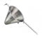 PINTINOX Cono Cinese colino per filtraggio liquidi Professionale Acciaio Inox Diametro 17cm