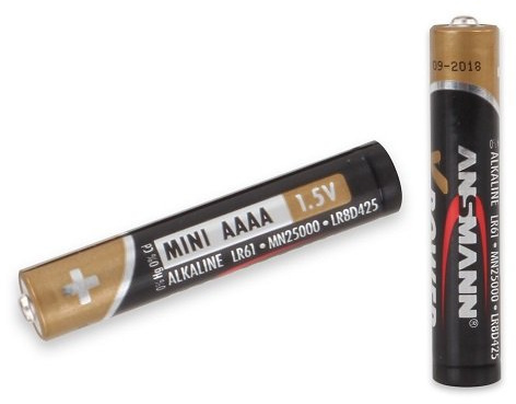 CONECTICPLUS Piles LR61 AAAA 1.5V (Pack de 2)