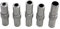 Peruzzo Unisex – Erwachsene B870 Spieß Adapter, Black, 15 mm