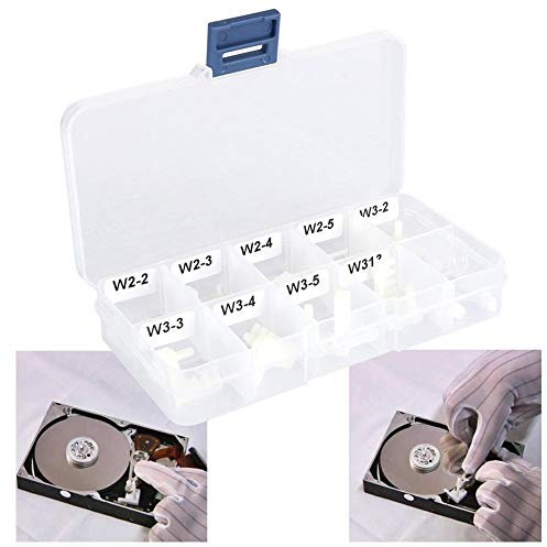 Bewinner Strumento di Sostituzione della Testa del Disco Rigido, Strumento di Riparazione HDD di Recupero Dati Bianco di per Serie WD, operazioni di Recupero Dati e Strumento di Riparazione profes