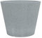 Scheurich C-Cone 30, Pflanzgefäß/Blumentopf/Pflanzkübel, rund, Farbe: Stony Grey, hergestellt mit recyceltem Kunststoff, 10 Jahre Garantie, für den Außenbereich