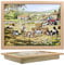 Tamersgifts Cushioned Laptrays Lap Tray TV Dinner Bean Bag Padded Cushion Gift (Farmyard Collie Laptray)