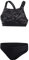 Speedo Hyperboom Bikini 2 Pezzi da Donna, Nero/Grigio, 28 (IT 38)