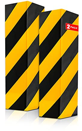 CRINSTON® Mousse Protection Garage Auto-adhésif | 2 PIÈCES 40x20x2 cm | Protections Autocollantes - Évitez Les Chocs et Les éraflures avec Notre Protecteur de Porte de Voiture.