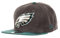 New Era Philadelphia Eagles NFL Graphite Heather Green 9Fifty Original Fit Snapback Cap - One-Size