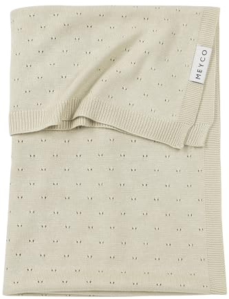 Meyco Babydecke Bambus-Viskose Ajour 75x100 cm, 7942524