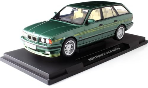 Kompatibel mit 1994 BMW Alpina B10 4.6 (E34) Touring Grün Metallic 1:18 MC Group 18331