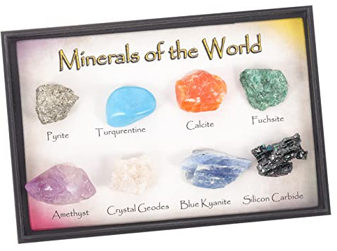 BELLIFFY 1juego Minerales Irregulares Naturales Para Educación Geológica Adornos De Piedras Para Decoración y Coleccionistas Diseño Único Para Espacios Creativos