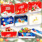 Weihnachts Kekskästen Boxen 6 Stück,Keksdose Weihnachten Metall Eckig,Weihnachten SüßIgkeiten Blechdose Klein,Geschenkboxen Weihnachten,Metalldosen Weihnachten für Geschenkkarten Kekse SüßIgkeiten