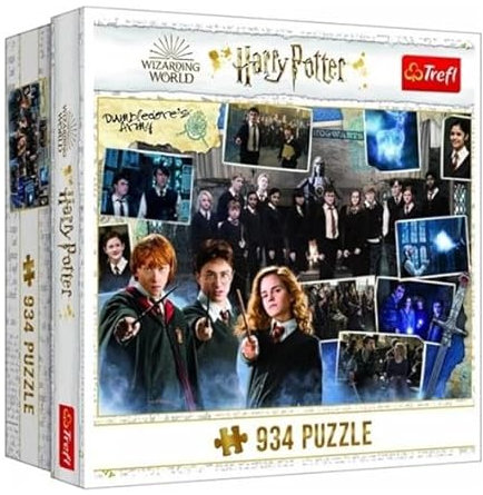 Trefl Harry Potter Dumbledore's Army - 934 Teile Puzzle für Erwachsene & Kinder - Zauberwelt Puzzle 68 x 48 cm