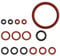 15pcs Silicone O-Ring Kit for Saeco for Philips for Gaggia Coffee Machines, Seal Gasket Set Replacement Parts for Maintenance Boiler Outlet Pin and Brew Unit
