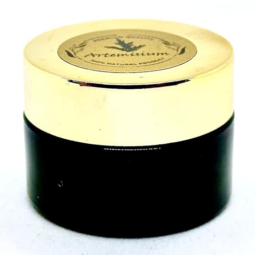 ARTEMISIUM Artemisia annua Salbe Forte mit Propolis & 20% DMSO, 15 ml – reichhaltige Intensivpflege für sehr trockene, beanspruchte Haut – im Violettglastiegel, handgefertigt in Deutschland, ASFPD15