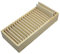 DIYEAH Boîte De Rangement Pour Cartes De Visite Multi-Grilles Compartiments Porte-Cartes Porte-Cartes De D'Hôtel Organisateur De Cartes De Visite Pour Bureau