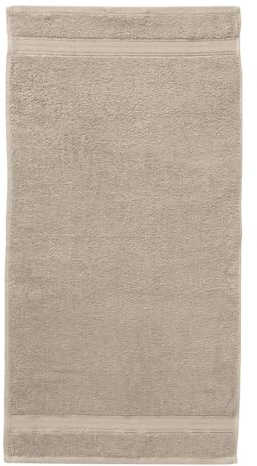 G BETTWARENSHOP Frottierserie Essential – Hochwertige Handtücher aus 100% Baumwolle – Saugstark, Weich & Pflegeleicht Duschtuch 70x140 cm, Cappuccino