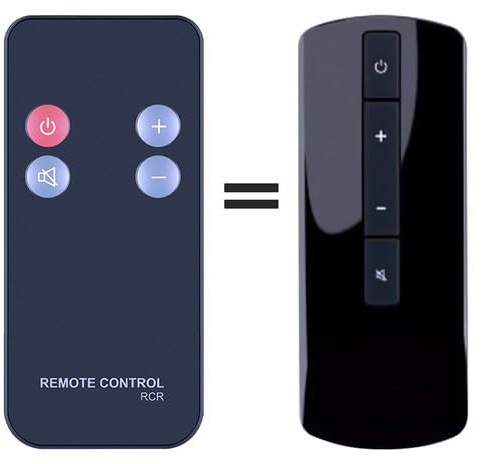 RYQIF Nouvelle télécommande de rechange compatible avec le système de haut-parleur numérique Home Theater Bose CineMate Series II