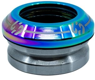 CORE Icon Stunt Scooter Headset - for Bikes and Scooters Fully Integrated 1 1/8 headset bearings Compatible with all BMX and Stunt Scooters - Neochrome