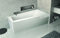 Tablier baignoire asymétrique Novalu Wellness - Blanc