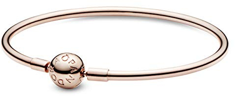 PANDORA Icons Bracciale placcato in oro rosa 14k, 17
