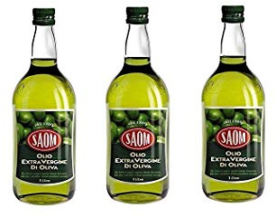 3x Saom Extra Natives Olive Olivenöl 1L nativ italien olio extravergine di oliva