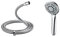 GRIFEMA COMPLENTO-G851 1/2 Inch 1.5m Shower Hose Made of Stainless Steel & COMPLENTO-G804 Round 100mm Hand Shower with Water-Saving Funtion